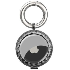 Premium Metal Key Ring Holder for AirTag