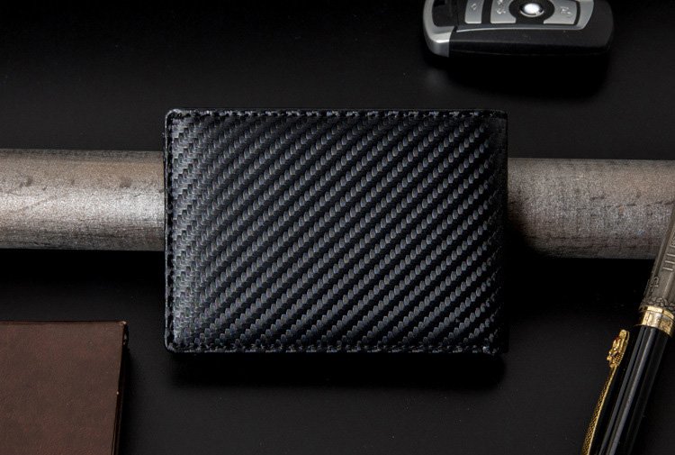 Premium RFID Blocking Leather Wallet for AirTag - Image 4