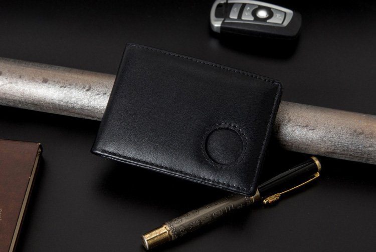 Premium RFID Blocking Leather Wallet for AirTag - Image 6